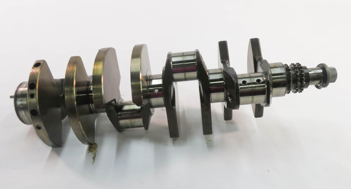 2009 PORSCHE CAYENNE (957) 4.8L M48.01 *NON TURBO* ENGINE CRANKSHAFT CRANK SHAFT