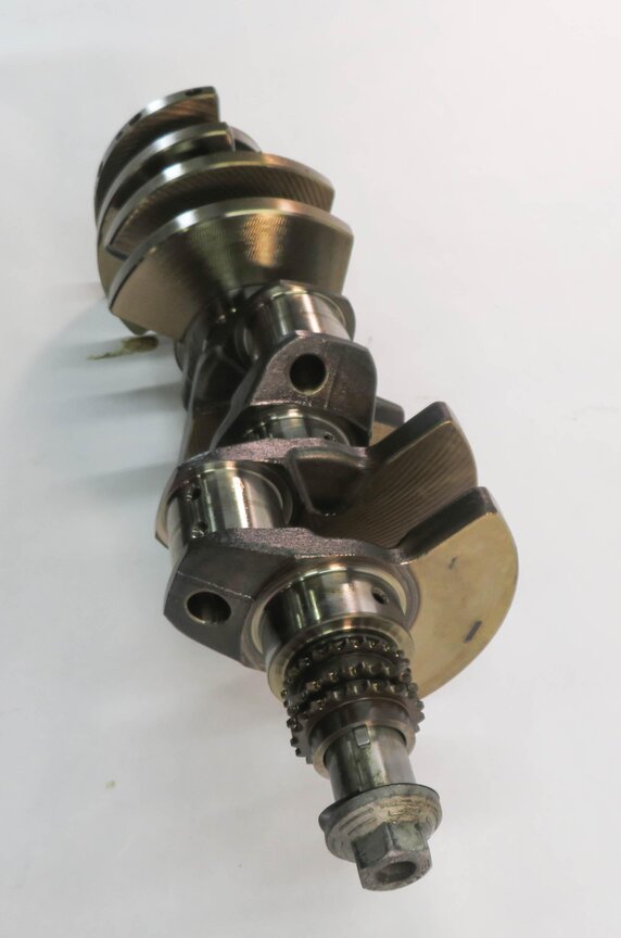 Thumbnail 3: 2009 PORSCHE CAYENNE (957) 4.8L M48.01 *NON TURBO* ENGINE CRANKSHAFT CRANK SHAFT