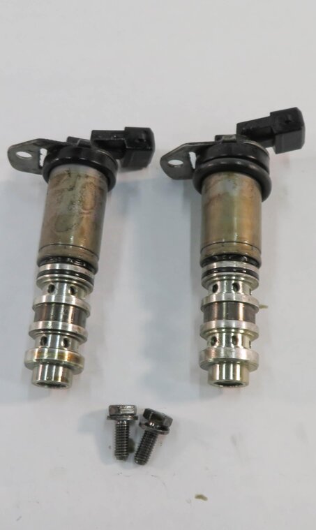 2011 BMW 740i (F01) 4.4L N63 TWIN TURBO ENGINE - VVT VANOS TIMING SOLENOID SET-2