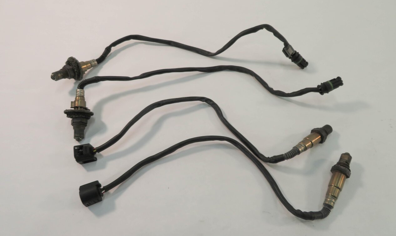 Thumbnail 1: 2009 BMW 750i (F01) 4.4L N63 - PRE / POST CAT O2 OXYGEN LAMBDA PROBE SENSOR SET