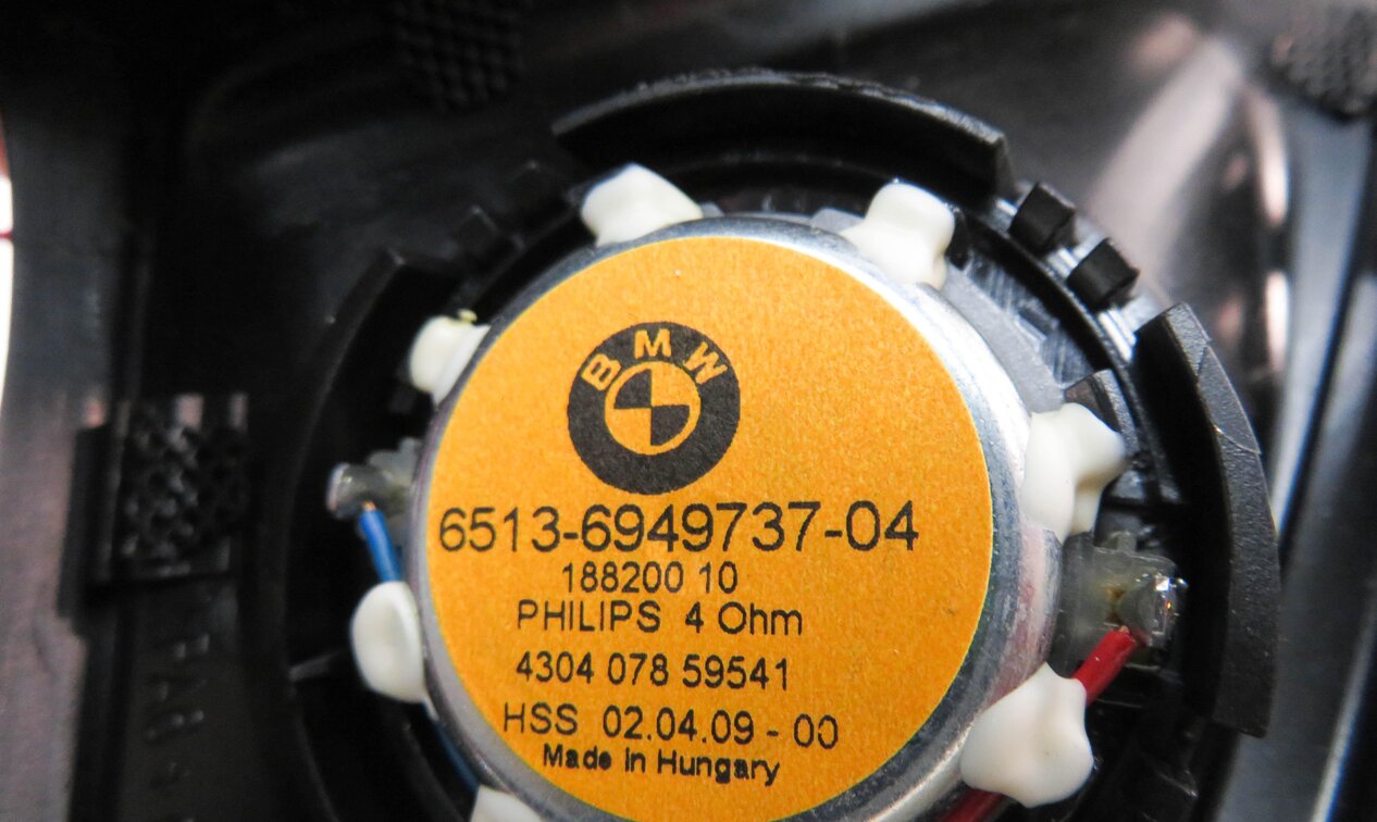 Thumbnail 6: 2009 BMW 750i (F01) RADIO STEREO MEDIA AUDIO SUBWOOFER SUB TWEETER SPEAKER SET
