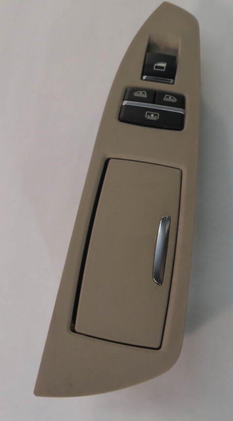 Thumbnail 3: 2009 BMW 750i (F01) LEFT REAR DOOR POWER WINDOW SWITCH BUTTON (OYSTER)