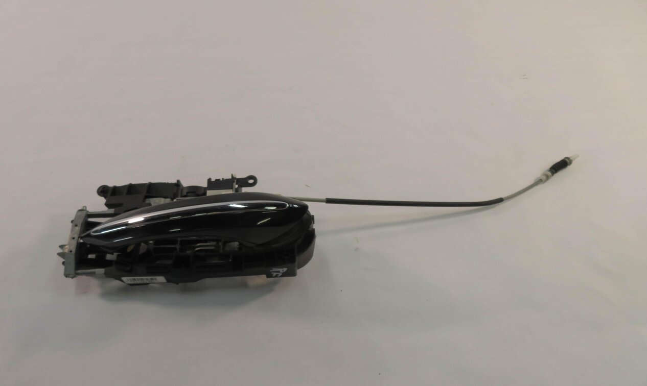 Thumbnail 4: 09-15 BMW 740i 750i 760i (F01 F02 F04) RIGHT FRONT EXTERIOR DOOR HANDLE (BLACK)