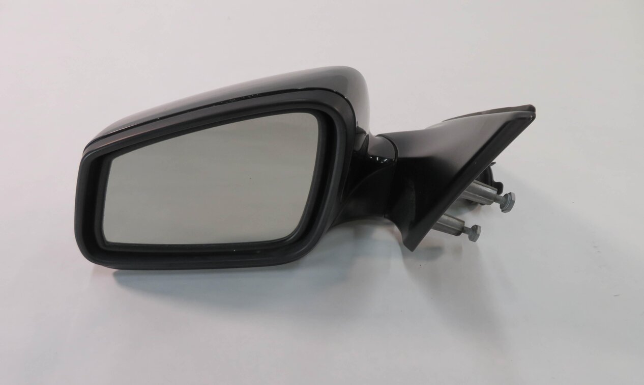 09-12 BMW 740i 750i 760i (F01) LEFT P-FOLD HEATED AUTODIM DOOR MIRROR (BLACK)
