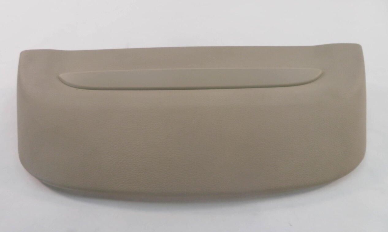 Thumbnail 1: 2009 BMW 750i (F01) LEFT FRONT DRIVER SEAT BACK PANEL TRIM w/ LIGHT (OYSTER)