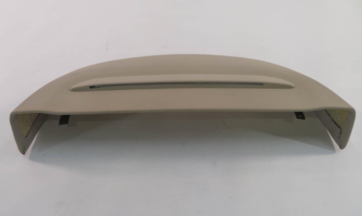 Thumbnail 3: 2009 BMW 750i (F01) LEFT FRONT DRIVER SEAT BACK PANEL TRIM w/ LIGHT (OYSTER)