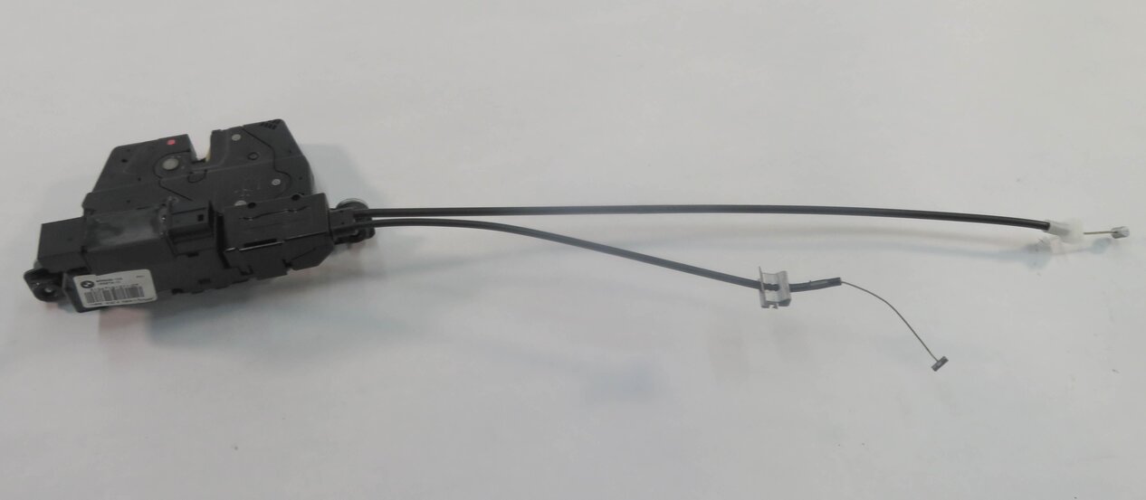 2011 BMW 740i (F01) REAR TRUNK LOCK LATCH ACTUATOR w/ CABLES