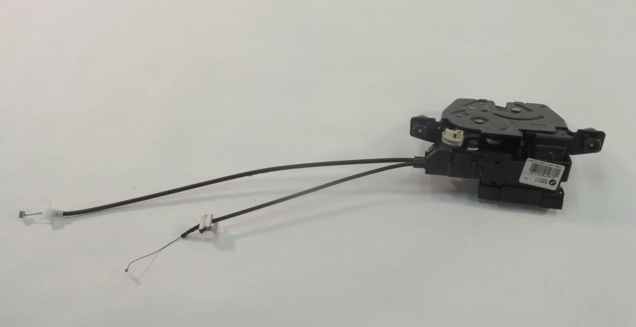 Thumbnail 5: 2011 BMW 740i (F01) REAR TRUNK LOCK LATCH ACTUATOR w/ CABLES