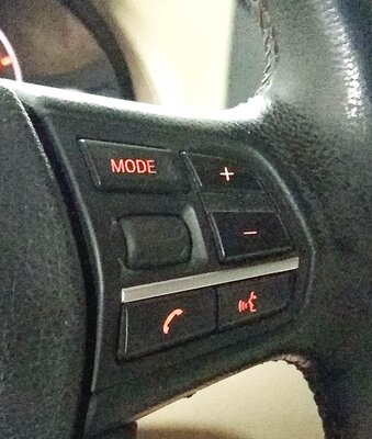 Thumbnail 3: 2009 BMW 750i (F01) STEERING CRUISE CONTROL PHONE MODE SWITCH BUTTON SET-2