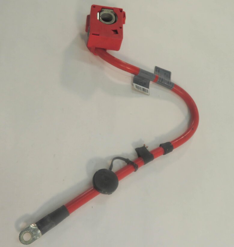 Thumbnail 3: 2009 BMW 750i (F01) POSITIVE BATTERY CABLE SRS
