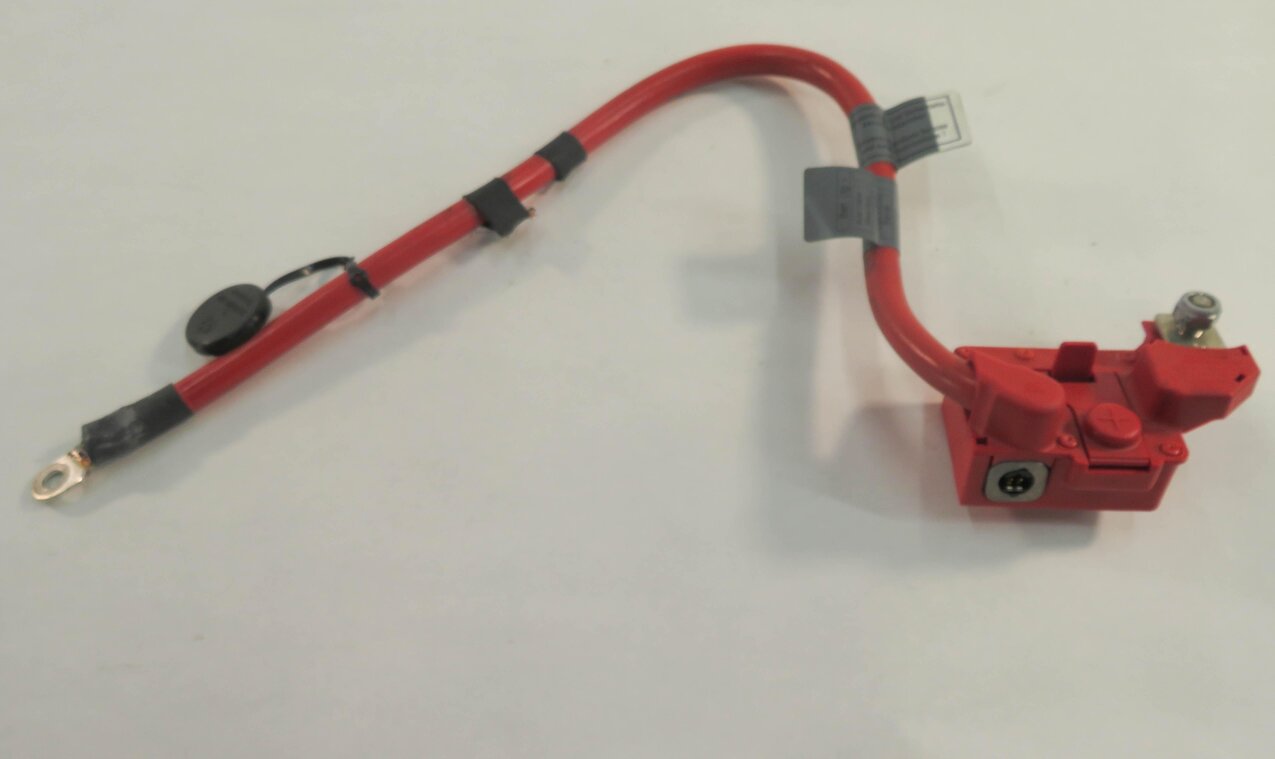 Thumbnail 5: 2009 BMW 750i (F01) POSITIVE BATTERY CABLE SRS