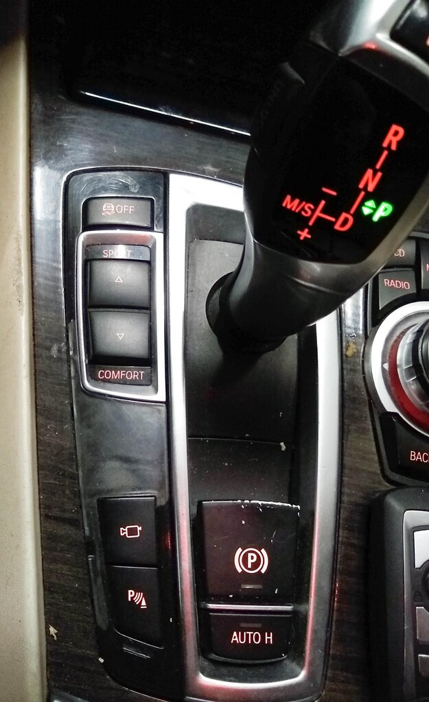 Thumbnail 2: 2009 BMW 750i (F01) TRACTION CONTROL PDC SPORT COMFORT CAMERA SWITCH BUTTON