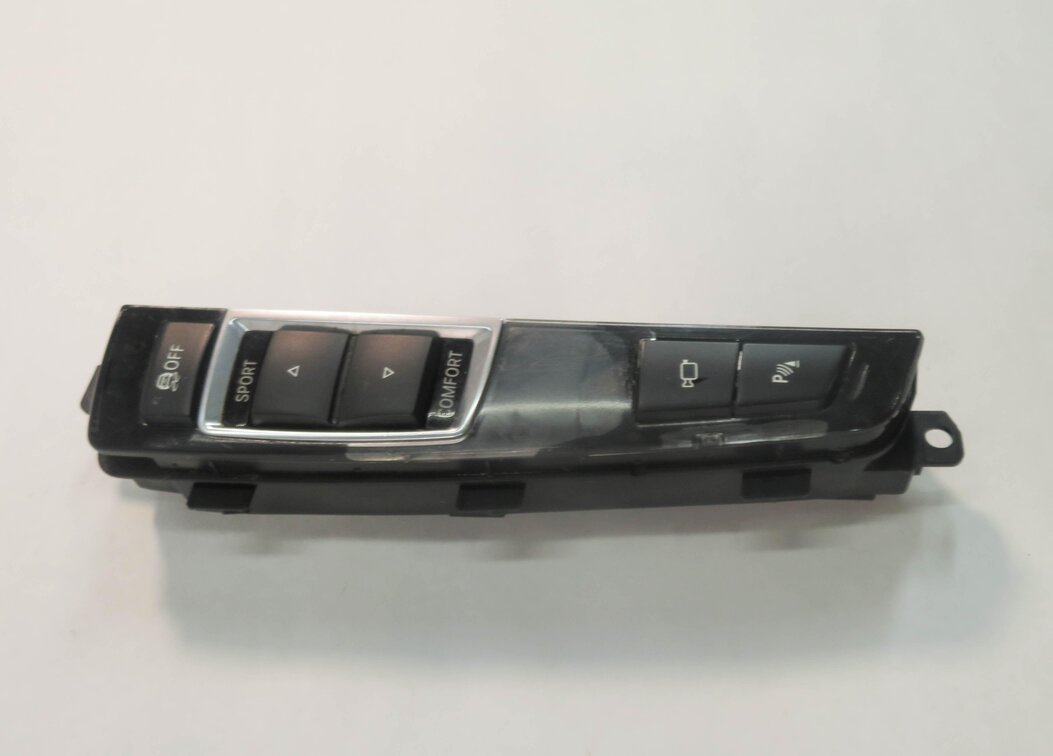 Thumbnail 3: 2009 BMW 750i (F01) TRACTION CONTROL PDC SPORT COMFORT CAMERA SWITCH BUTTON