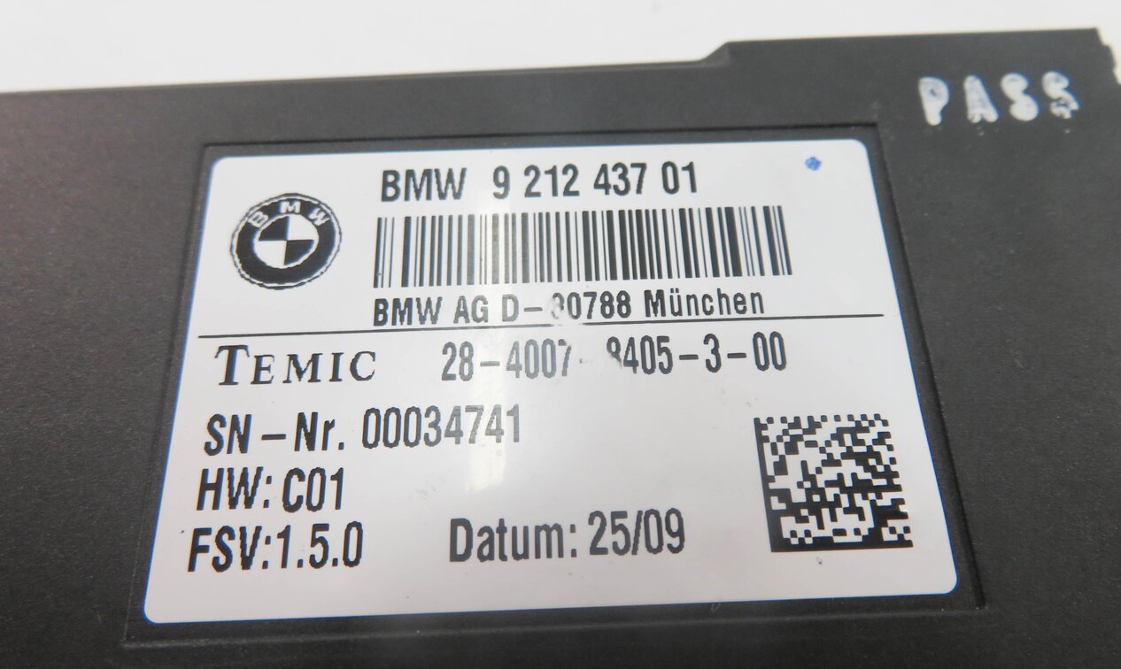 Thumbnail 6: 10-19 BMW 328i 330i 335i 530i 535i 550i 740i 750i 760i - REAR HEATED SEAT MODULE