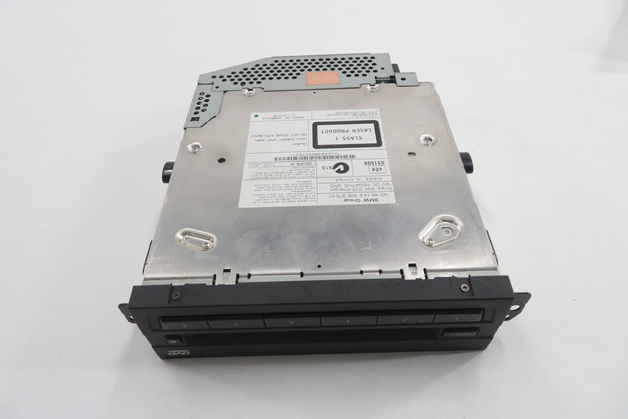 Thumbnail 6: 2008-2010 BMW 750i X5 X6 Z4 (F01 E70 E71 E89) VIDEO PLAYER 6-DISC DVD CHANGER
