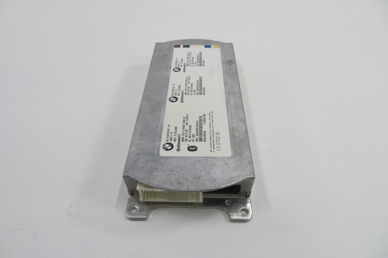 08-16 BMW 535i 750i 760i X5 X6 Z4 (E60 F01 E70 E89) BLUETOOTH TELEMATICS MODULE