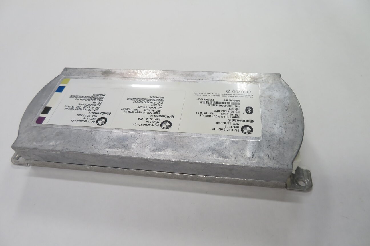 Thumbnail 2: 08-16 BMW 535i 750i 760i X5 X6 Z4 (E60 F01 E70 E89) BLUETOOTH TELEMATICS MODULE