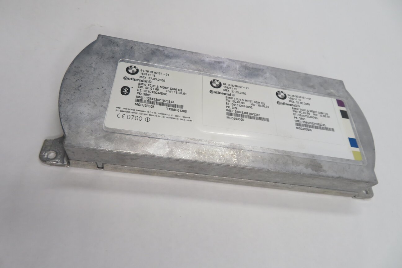Thumbnail 3: 08-16 BMW 535i 750i 760i X5 X6 Z4 (E60 F01 E70 E89) BLUETOOTH TELEMATICS MODULE