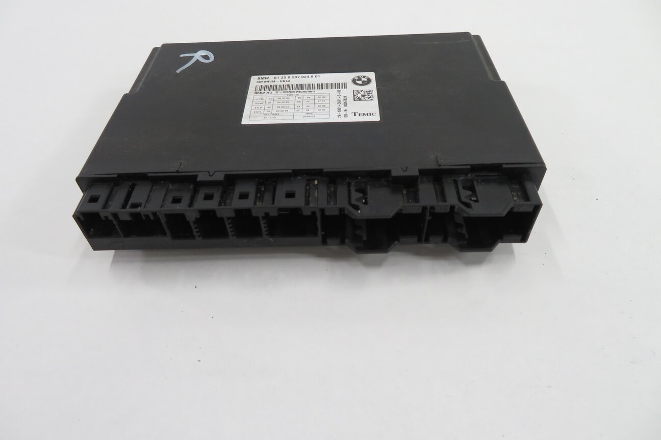 2009-2010 BMW 750i 760i (F01) FRONT COMFORT SEAT MEMORY CONTROL MODULE COMPUTER