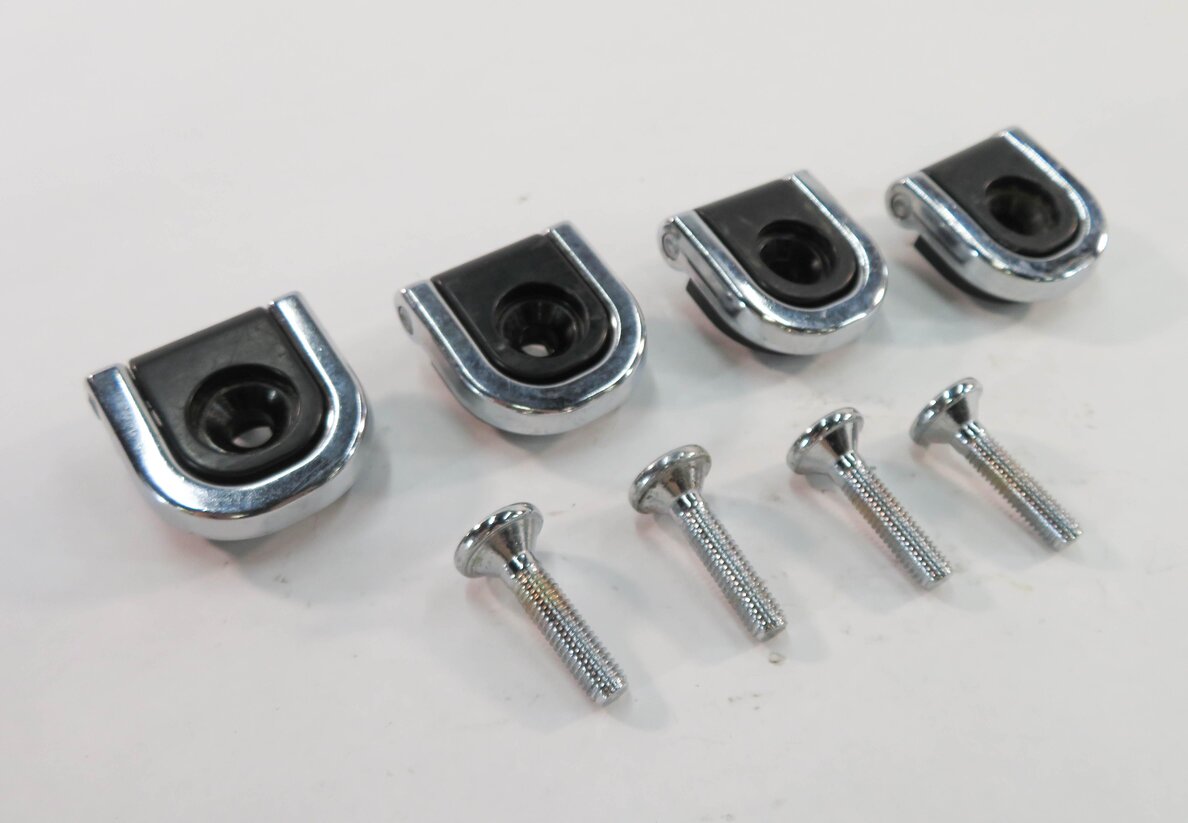 2011 RANGE ROVER SPORT (L320) REAR CARGO TIE DOWN HOOK BUCKLE SET-4