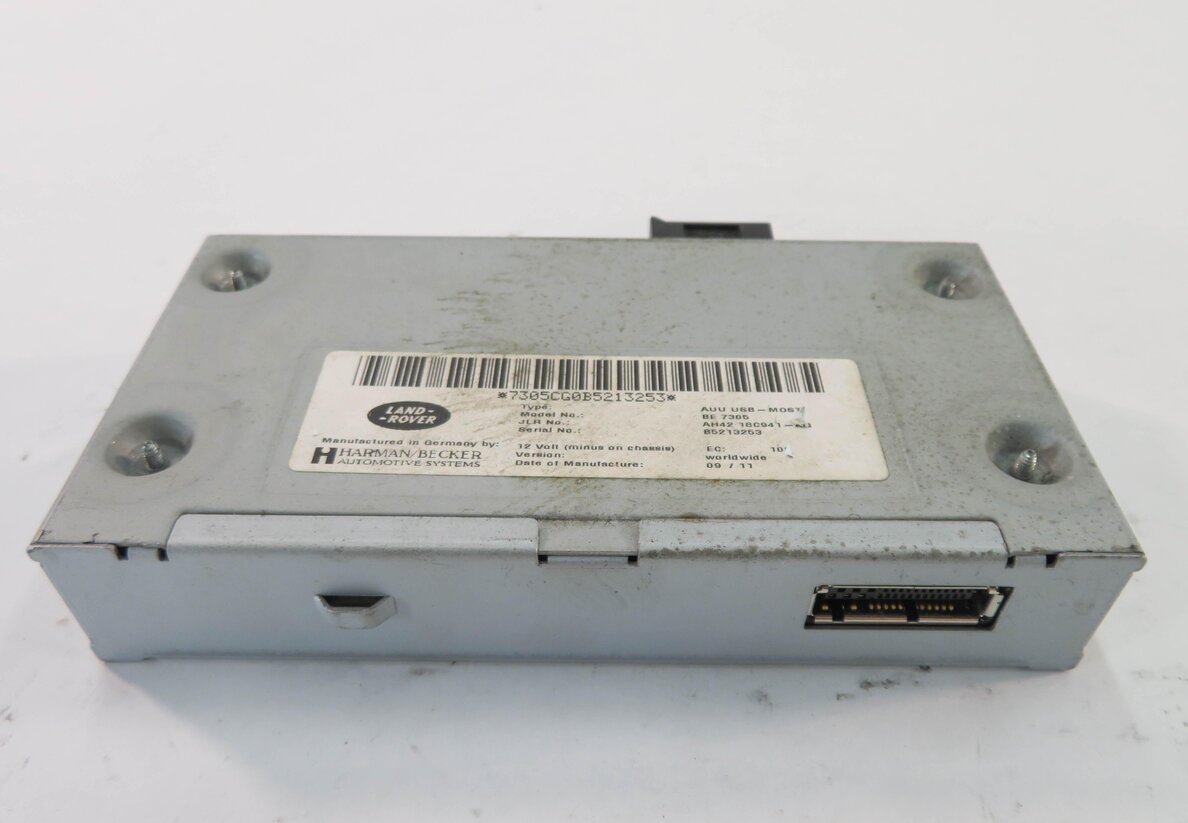 Thumbnail 5: 2011 RANGE ROVER SPORT (L320) RADIO STEREO USB i-POD INTERFACE CONTROL MODULE