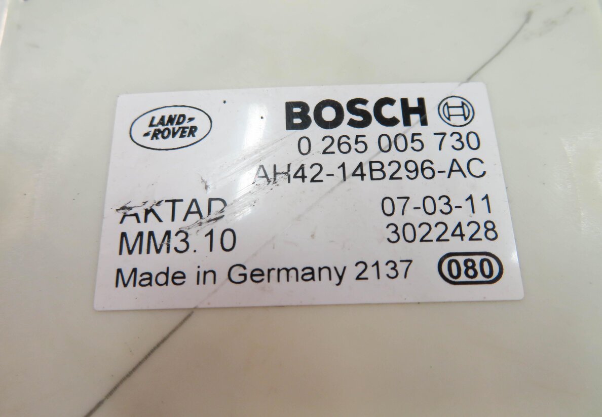Thumbnail 7: 2011 RANGE ROVER SPORT (L320) YAW SPEED ACCELERATION ROTATION STABILITY SENSOR