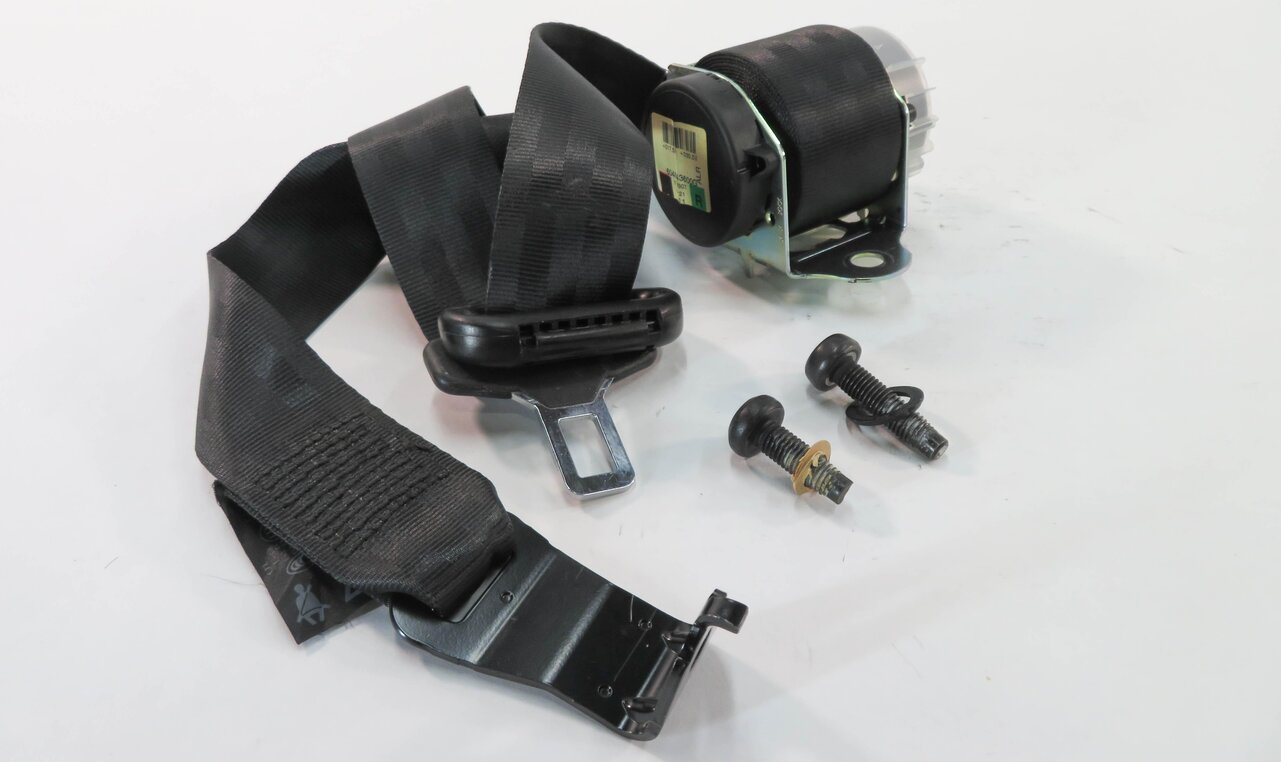 2011 RANGE ROVER SPORT (L320) RIGHT REAR 2nd SECOND ROW SEATBELT RETRACTOR BLACK