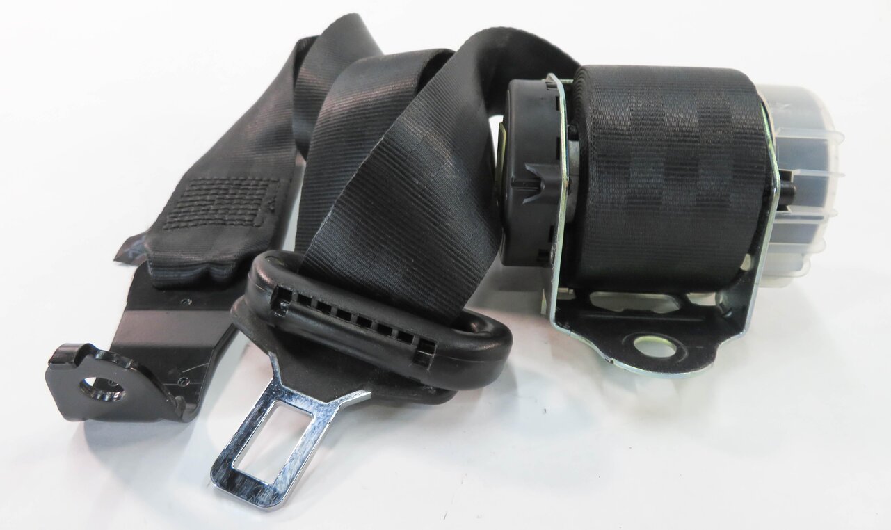 Thumbnail 2: 2011 RANGE ROVER SPORT (L320) RIGHT REAR 2nd SECOND ROW SEATBELT RETRACTOR BLACK