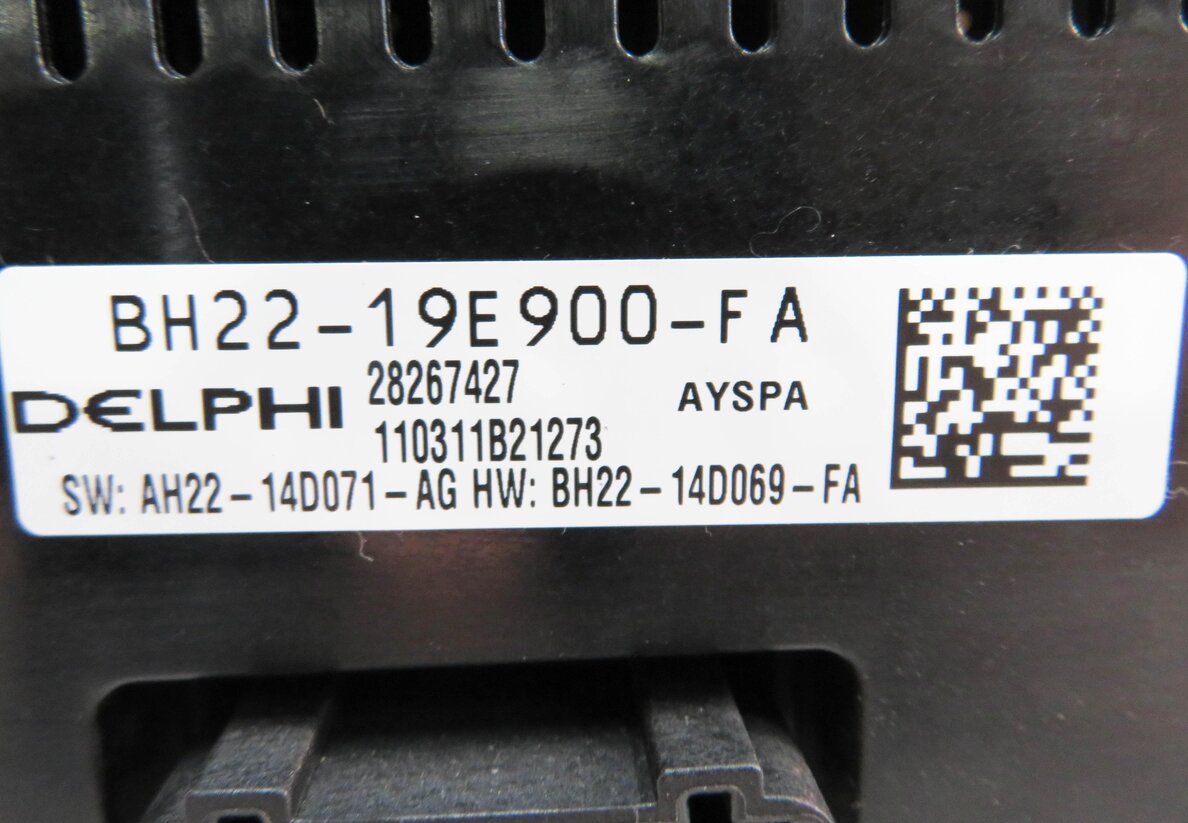 Thumbnail 13: 10-16 LR4 / RANGE ROVER SPORT (L320) FRONT HEATER A/C TEMPERATURE CONTROL PANEL