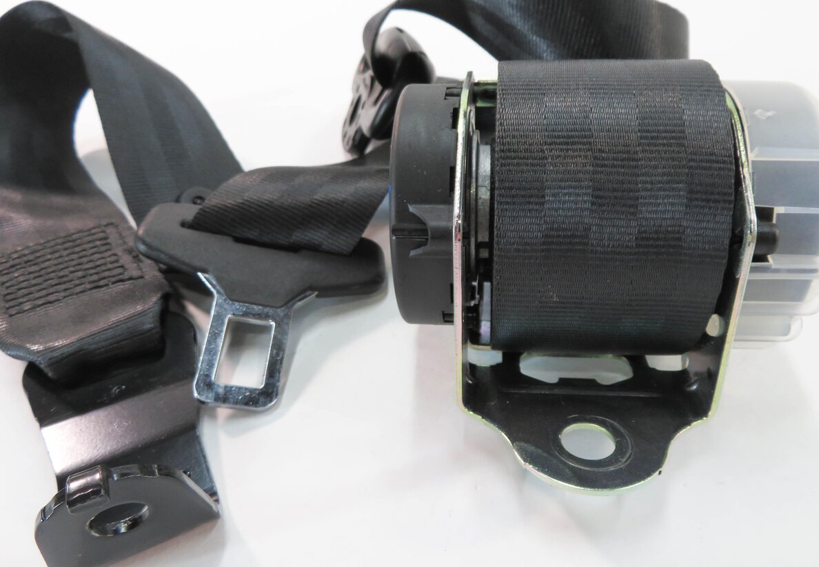 Thumbnail 3: 2011 RANGE ROVER SPORT (L320) LEFT REAR 2nd SECOND ROW SEATBELT RETRACTOR BLACK