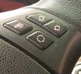 Thumbnail 3: 2011 BMW 335i (E90) STEERING SWITCH BUTTON SET-2