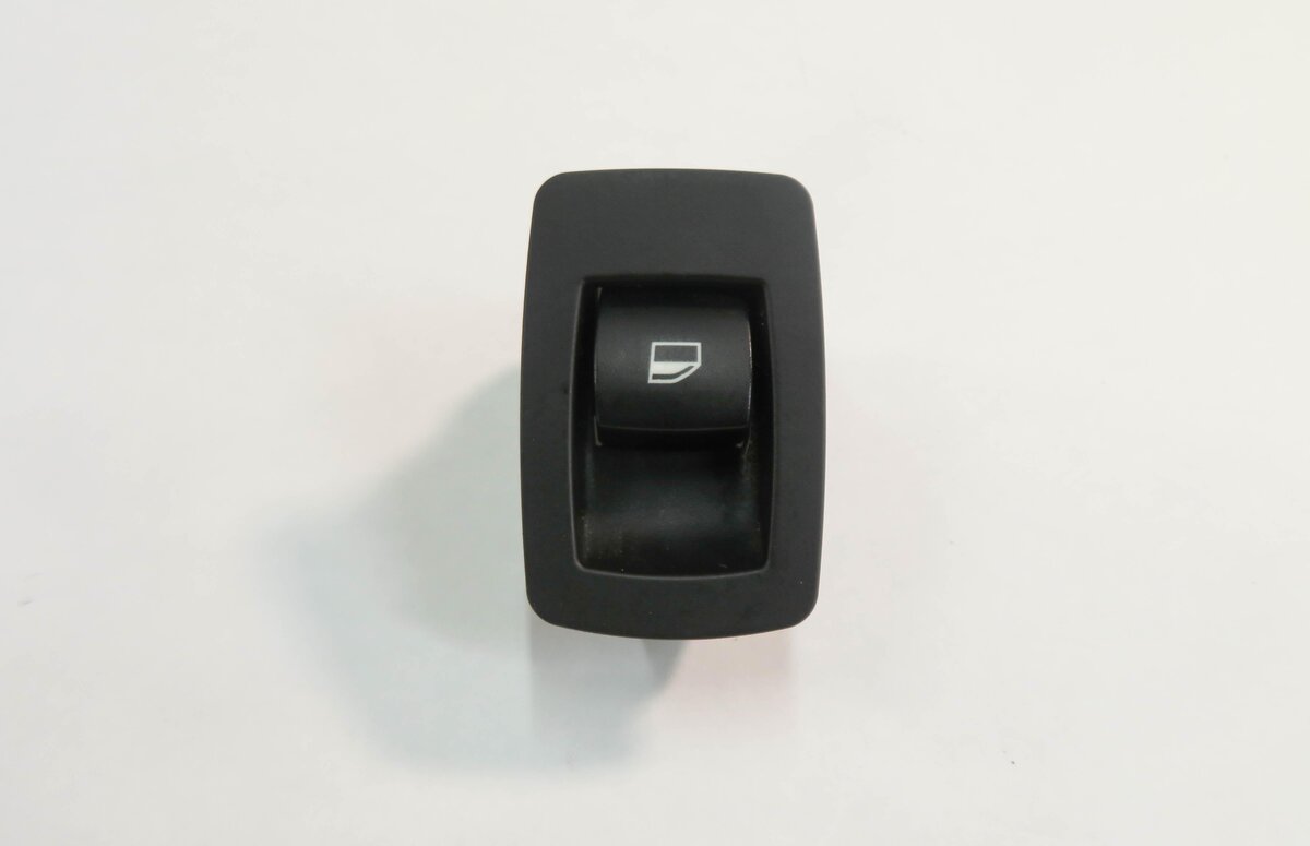 2011 BMW 335i (E90) FRONT / REAR - PASSENGER DOOR WINDOW SWITCH BUTTON (BLACK)