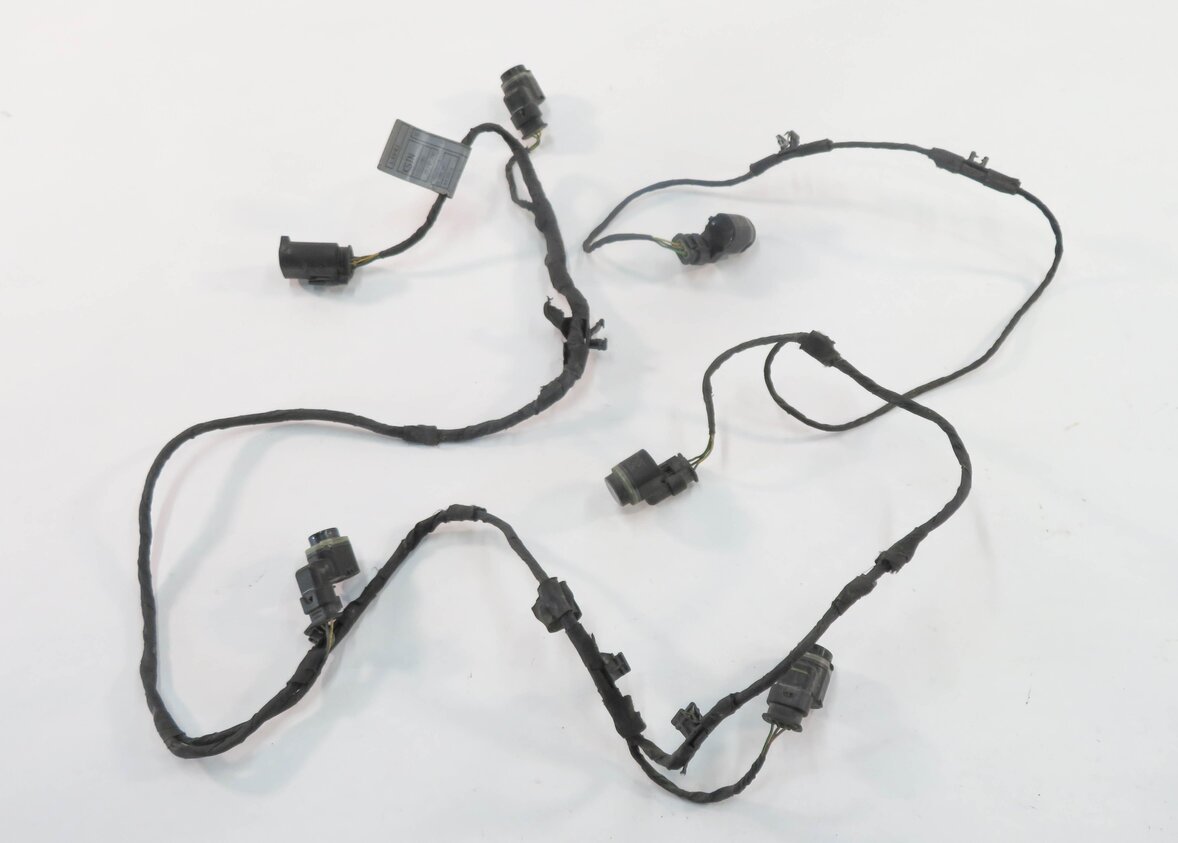 2009 BMW 750i (F01) FRONT PDC PARK DISTANCE SENSOR SET-4 w/ HANRESS (GRAY A90)