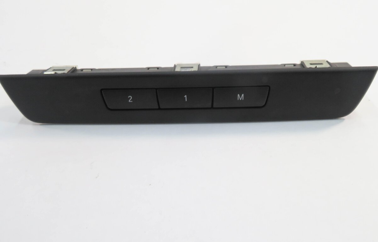 2009 BMW 750i (F01) RIGHT FRONT PASSENGER SEAT MEMORY POSITION SWITCH PANEL
