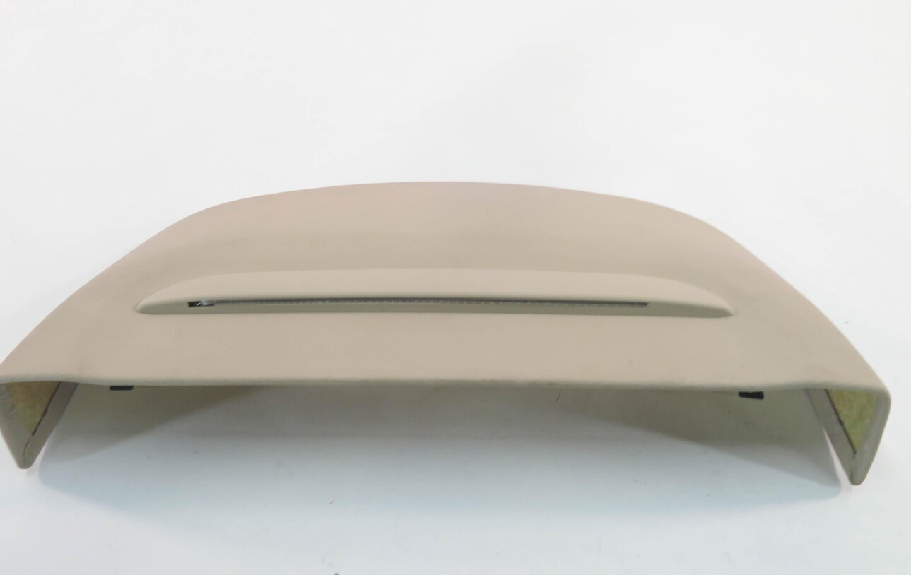 Thumbnail 4: 2009 BMW 750i (F01) RIGHT FRONT PASSENGER SEAT BACK TRIM COVER (OYSTER LEATHER)