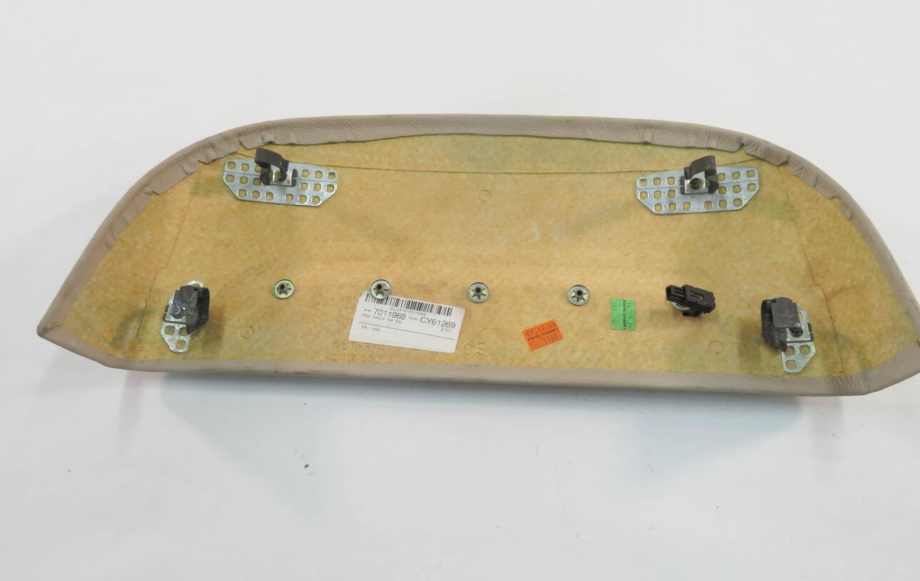 Thumbnail 5: 2009 BMW 750i (F01) RIGHT FRONT PASSENGER SEAT BACK TRIM COVER (OYSTER LEATHER)