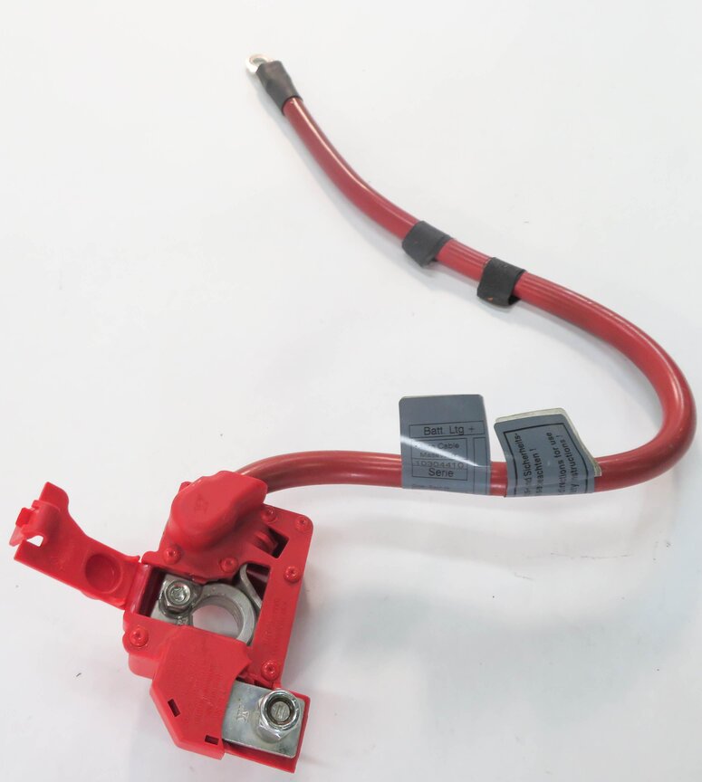 Thumbnail 2: 2009 BMW 750i (F01) POSITIVE BATTERY CABLE SRS
