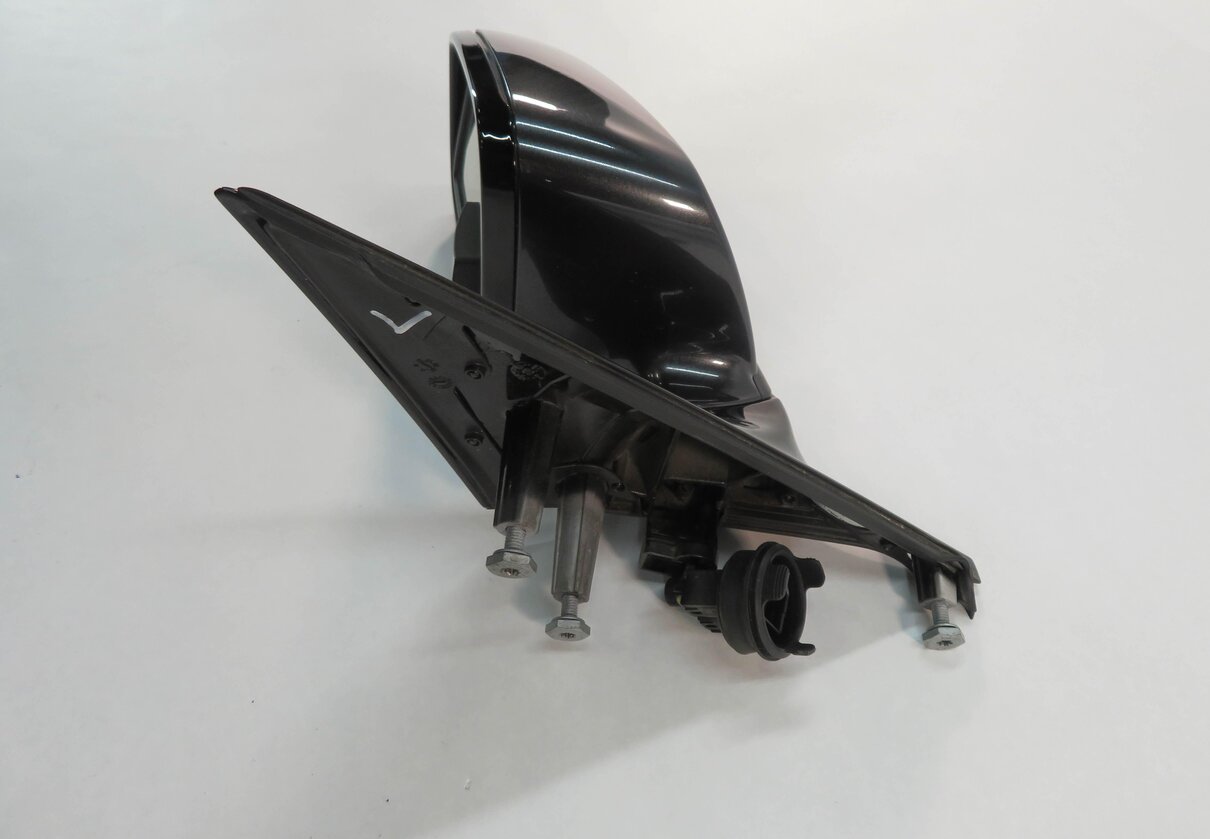 Thumbnail 3: 09-12 BMW 740i 750i 760i (F01) LEFT P-FOLD AUTODIM MIRROR w/ BLIND SPOT (GRAY)
