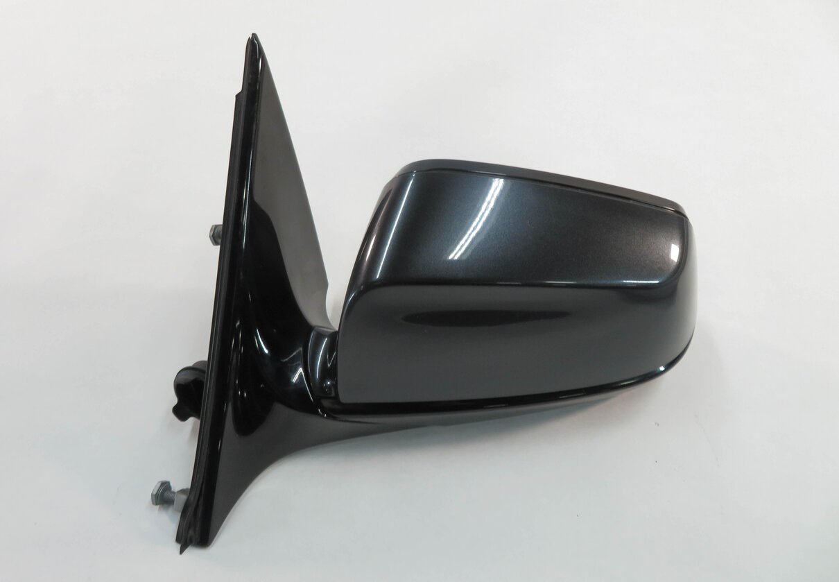 Thumbnail 4: 09-12 BMW 740i 750i 760i (F01) LEFT P-FOLD AUTODIM MIRROR w/ BLIND SPOT (GRAY)