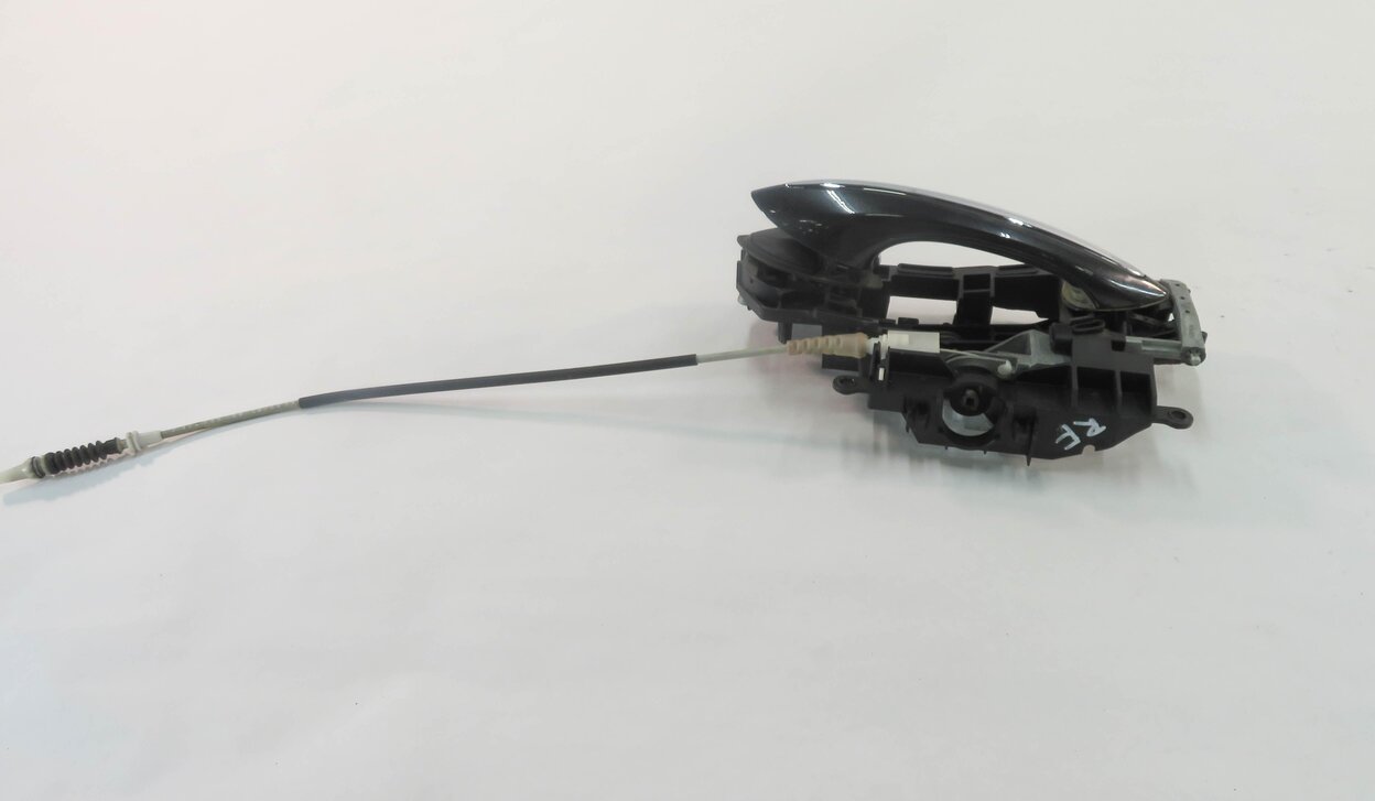 Thumbnail 4: 09-18 BMW 528i 535i 550i 740i 750i 760i RIGHT FRONT COMFORT DOOR HANDLE (GRAY)