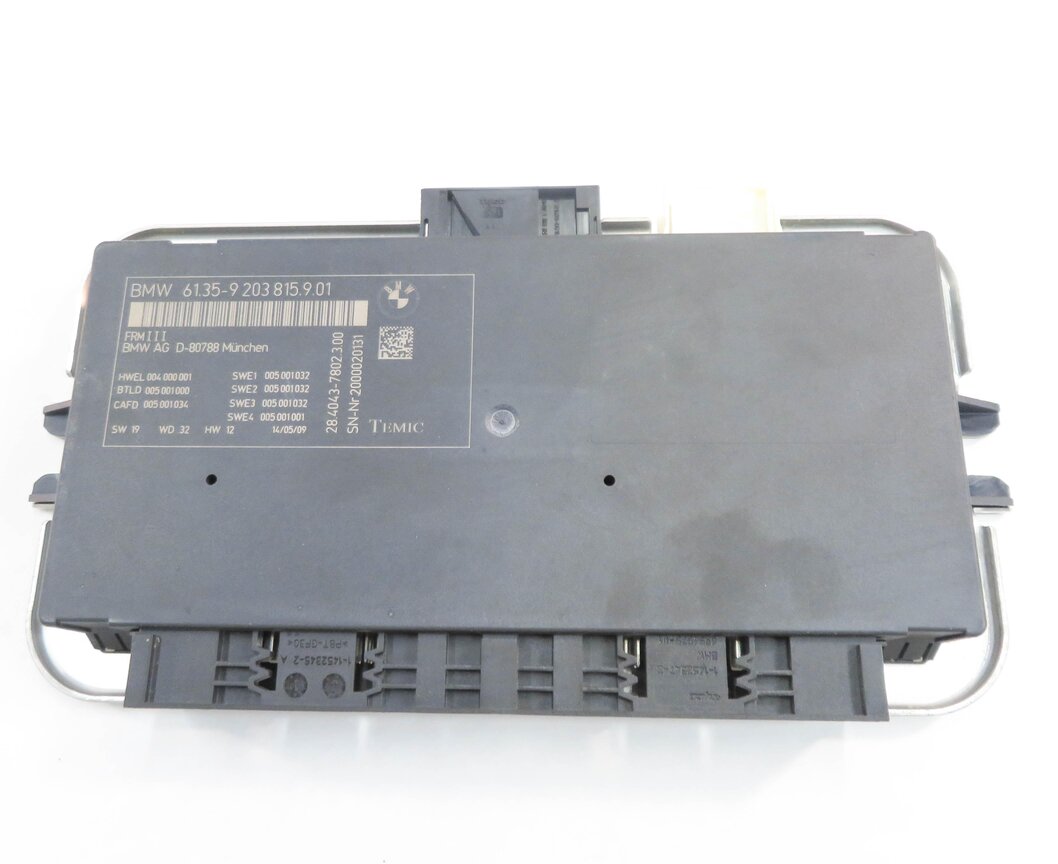 Thumbnail 5: 2010-2017 BMW 528i 535i 550i 650i 750i M5 X3 - FRMIII BODY LIGHT CONTROL MODULE