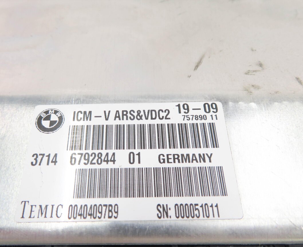 Thumbnail 6: 09-17 BMW 535i 550i 650i 740i 750i 760i (F01 F10) VDC DYNAMIC SUSPENSION MODULE