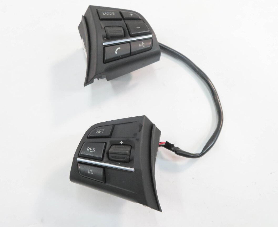 2009 BMW 750i (F01) STEERING CRUISE CONTROL PHONE MODE SWITCH BUTTON SET