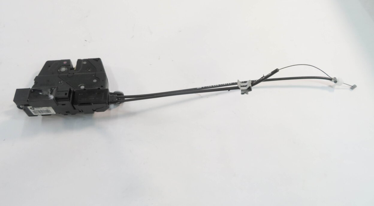 2009 BMW 750i (F01) REAR TRUNK LOCK LATCH ACTUATOR w/ CABLE