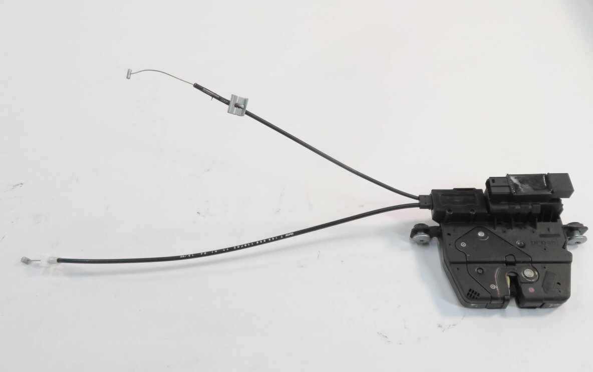 Thumbnail 4: 2009 BMW 750i (F01) REAR TRUNK LOCK LATCH ACTUATOR w/ CABLE