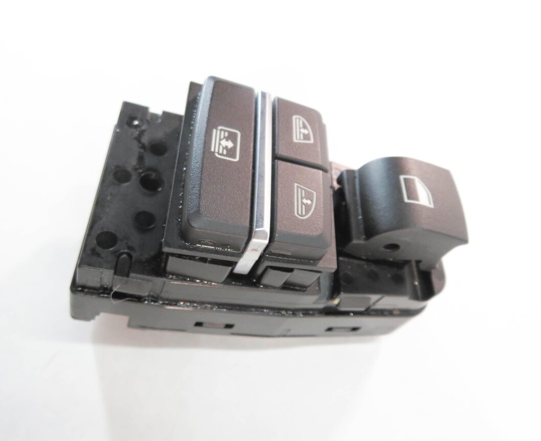 Thumbnail 3: 2009 BMW 750i (F01) REAR - LEFT / RIGHT DOOR POWER WINDOW SWITCH w/ SHADE