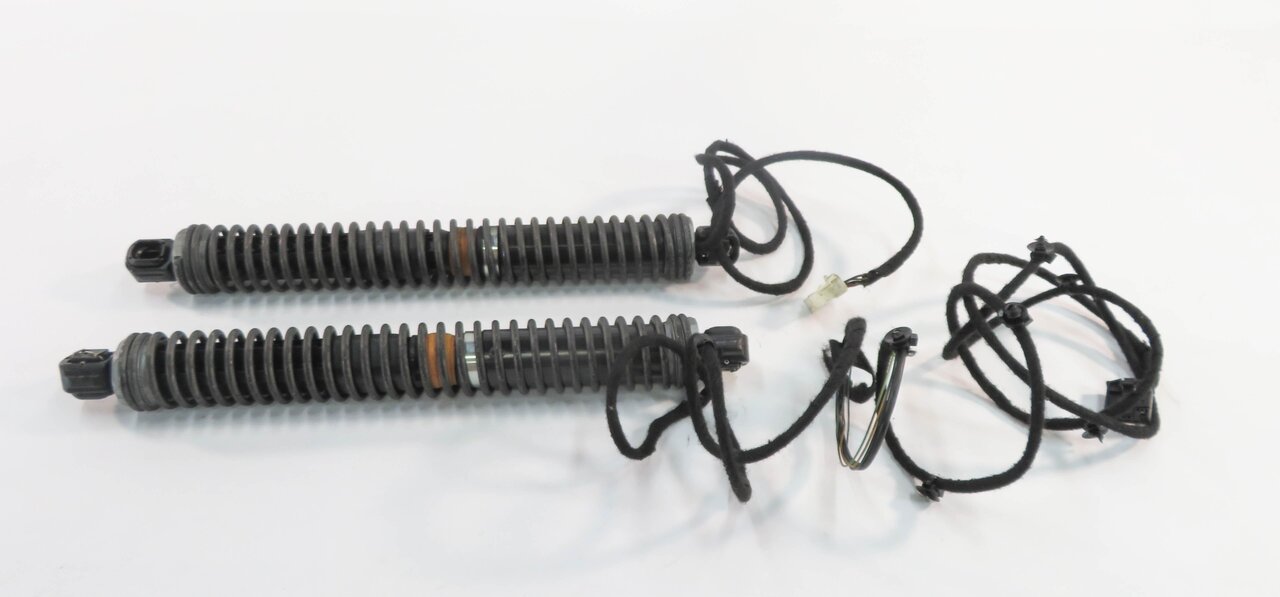 2009 BMW 750i (F01) REAR LEFT & RIGHT TRUNK SHOCK STRUT SET-2