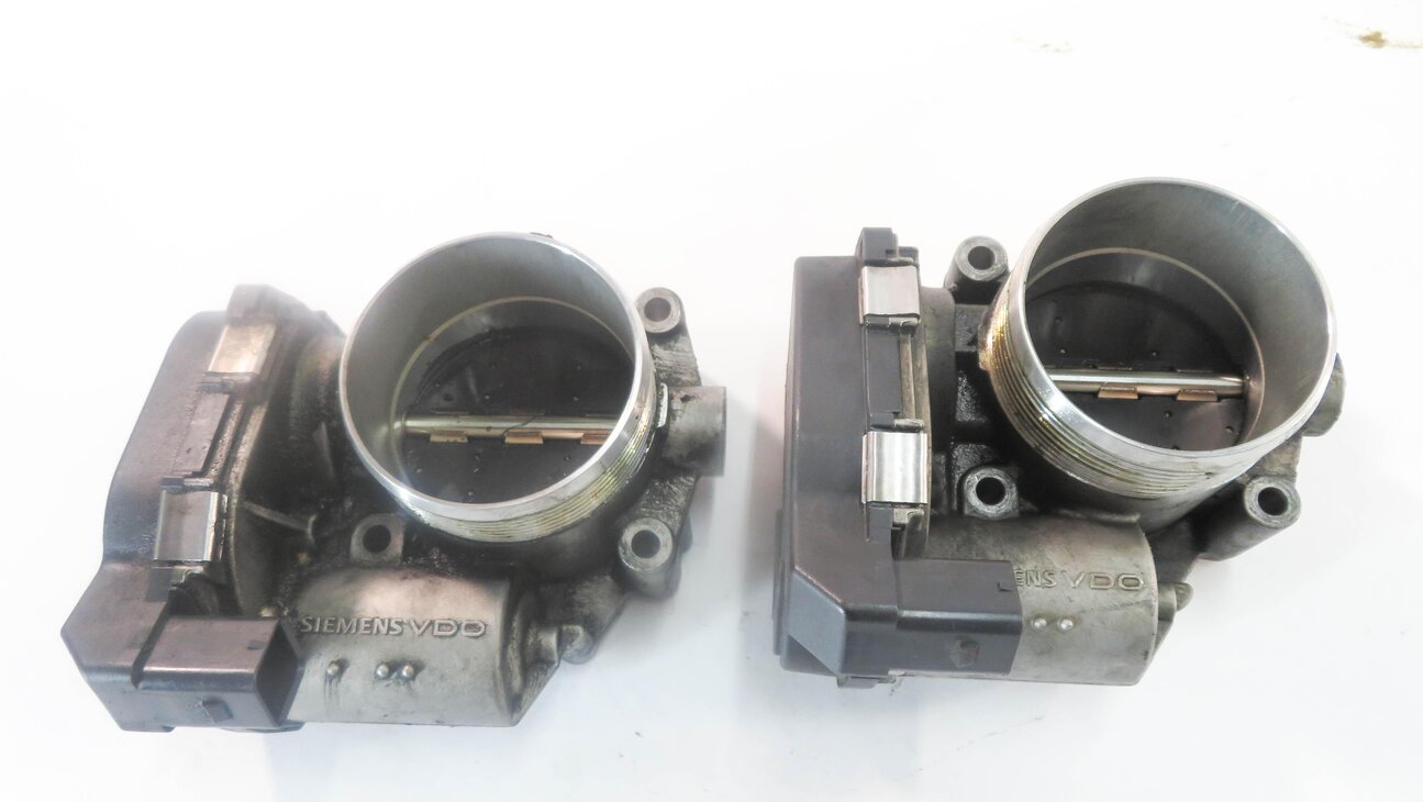 Thumbnail 2: 08-18 BMW 550i 650i 750i B6 B7 M5 M6 X5 X6 4.4L TWIN TURBO THROTTLE BODY SET-2