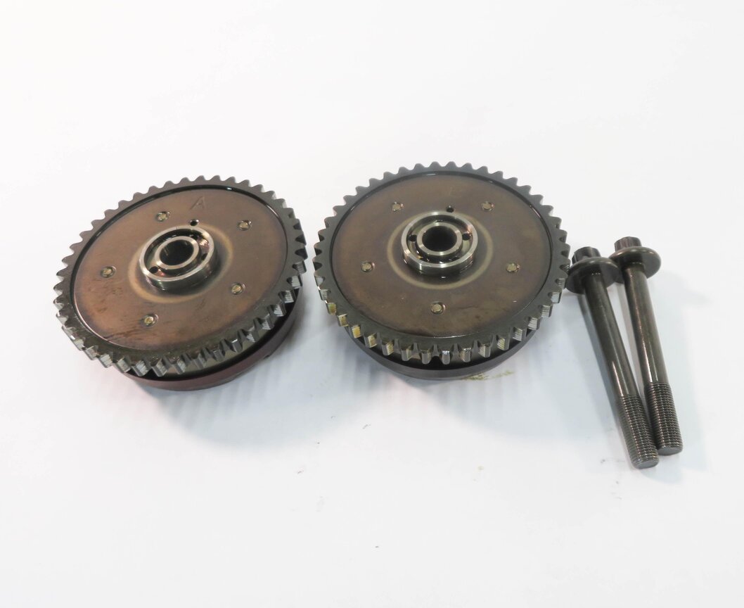 2009 BMW 750i (F01) 4.4L N63 - LEFT ENGINE INTAKE & EXHAUST TIMING GEAR SET