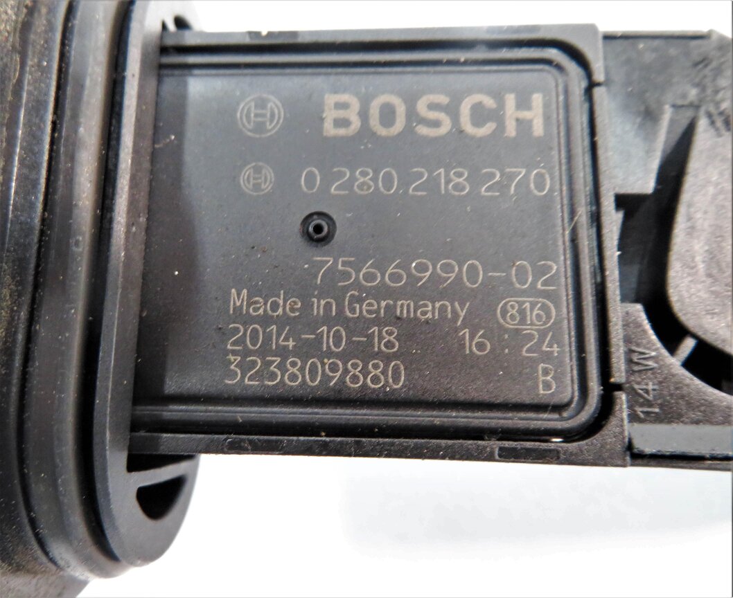 Thumbnail 7: 06-14 BMW 550i 750i 650i X5 X6 (E60 E70 E71 F01 F10) V8 MASS AIR FLOW SENSOR MAF